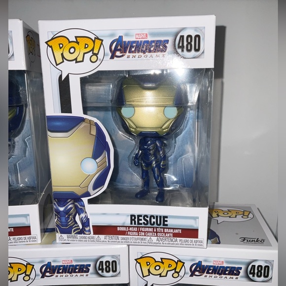 PRICE FIRM AVENGERS RESCUE PEPPER POTTS NIB POP FUNKO - Picture 1 of 5